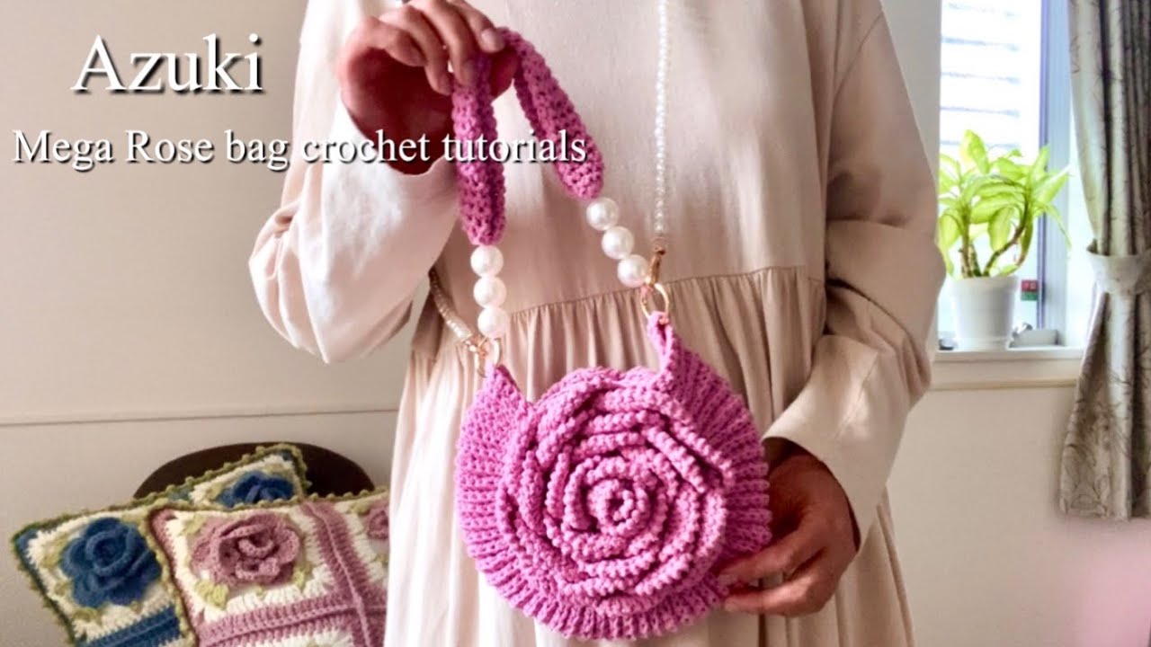 Mega Rose Bag Tutorial (Part 2) | Crochet - YouTube