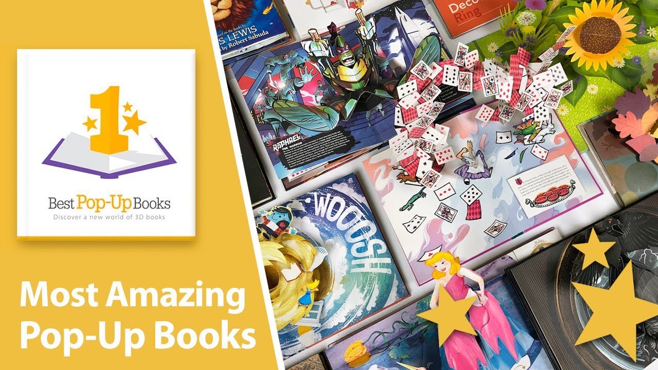MIND-BLOWING pop-up books you won't believe are REAL! - YouTube