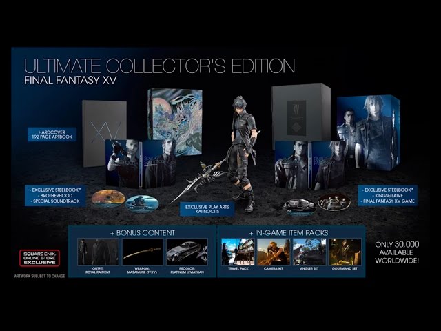 Collector's Corner - Final Fantasy XV Ultimate Collector's Edition