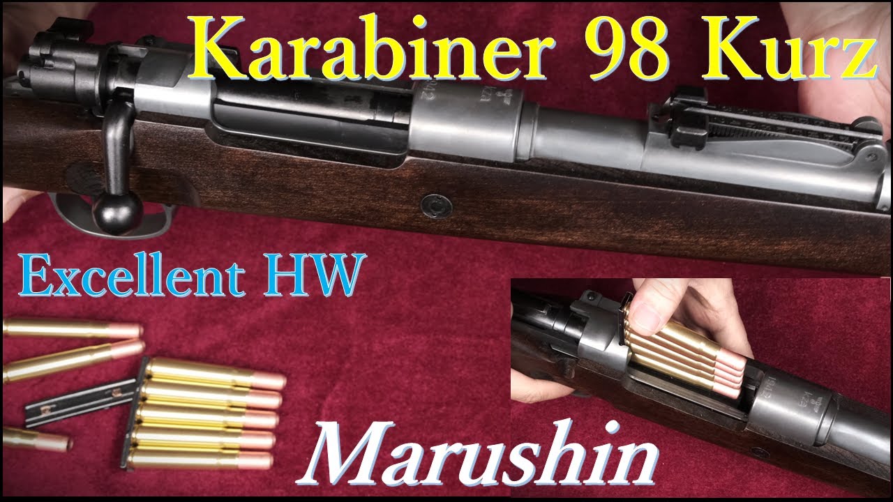Mauser Kar98K Excellent Hardware & Wooden Stock Live Cartridge Gas