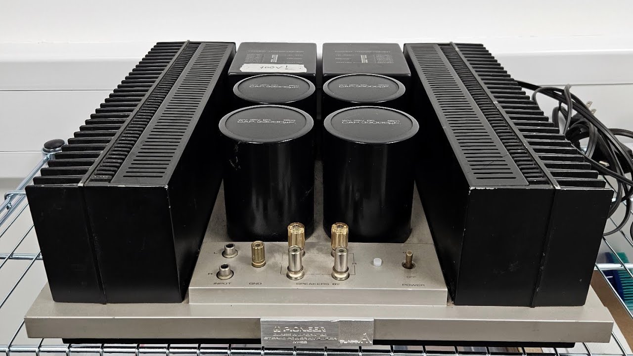 Pioneer M-22 Class A High End Amplifier Repair Pt1 - YouTube