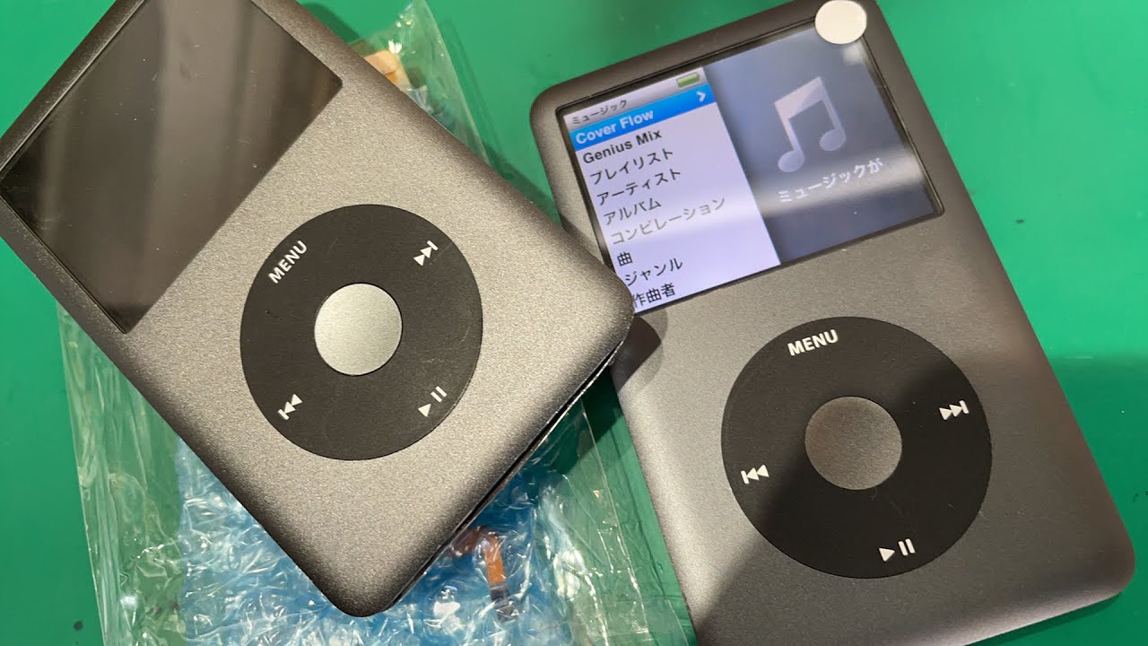 iPod Classic A1238 HDDバッテリー交換修理 - YouTube