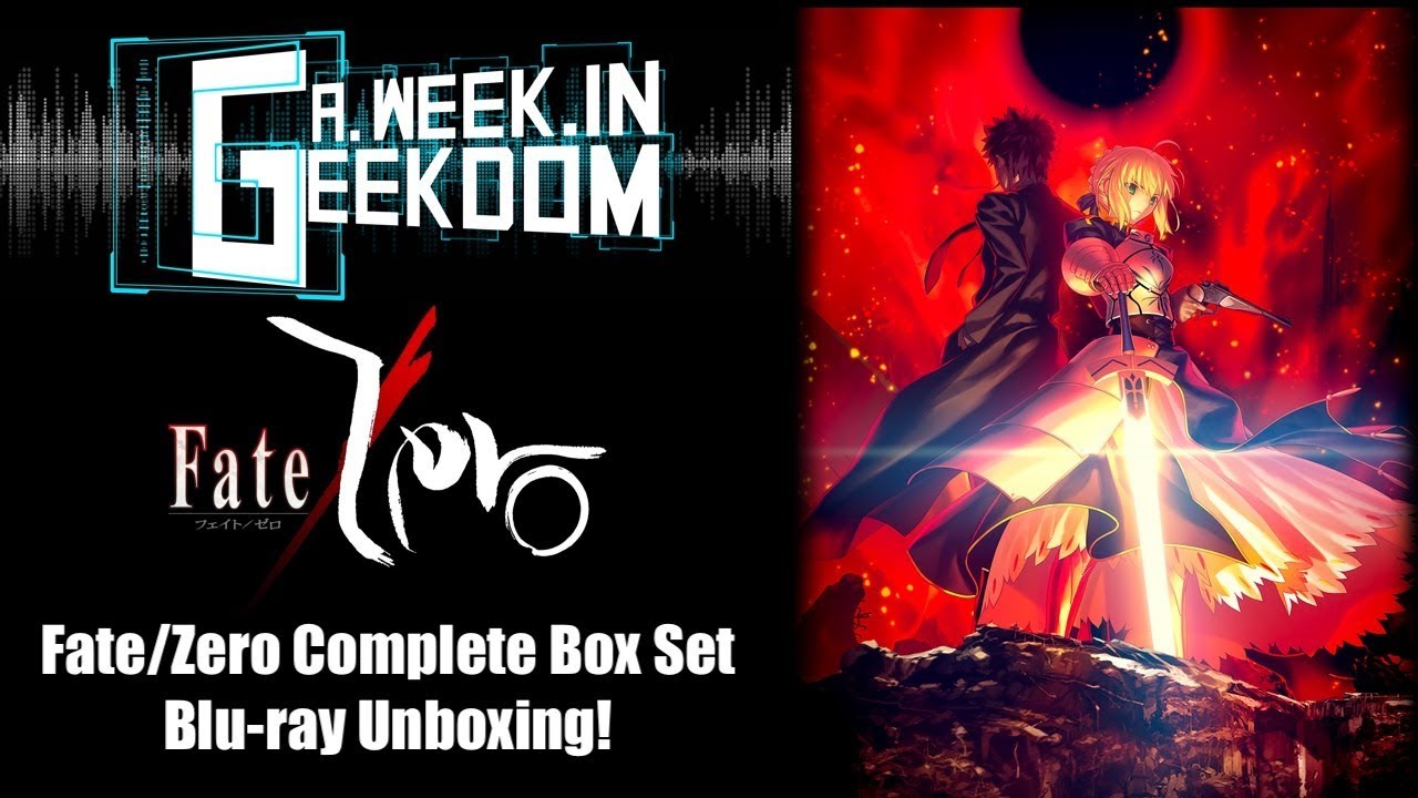 Fate/Zero Complete Box Set Blu Ray Unboxing! - YouTube