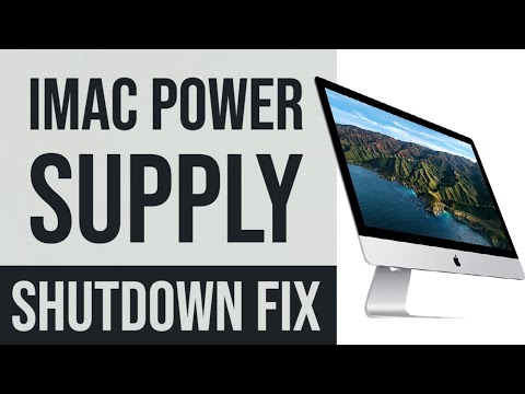 Replacing a Power Supply in an Late 2012 iMac to Prevent Random