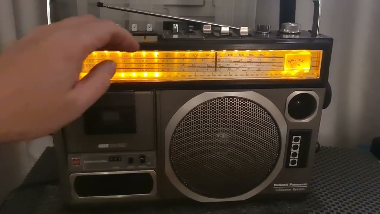 National Panasonic RQ-568TS MOD stage 4 - YouTube