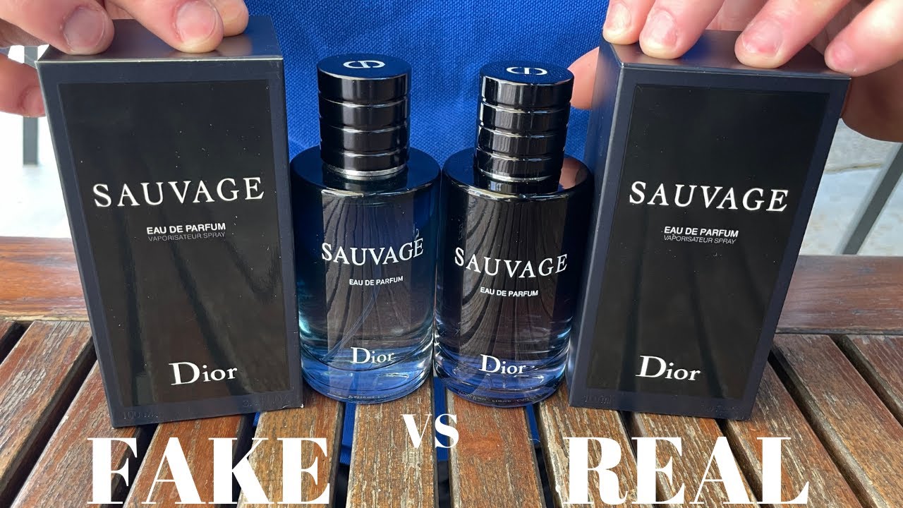 Fake vs Real Dior Sauvage Eau De Parfum 100 ML - YouTube