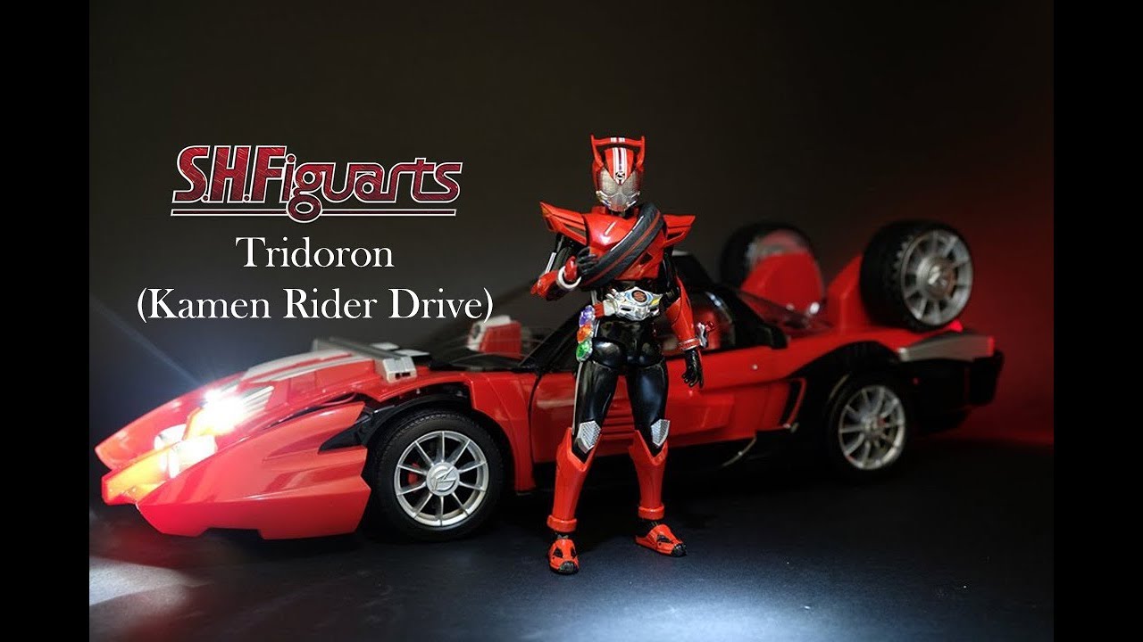 Toy Review: S.H. Figuarts Tridoron - YouTube