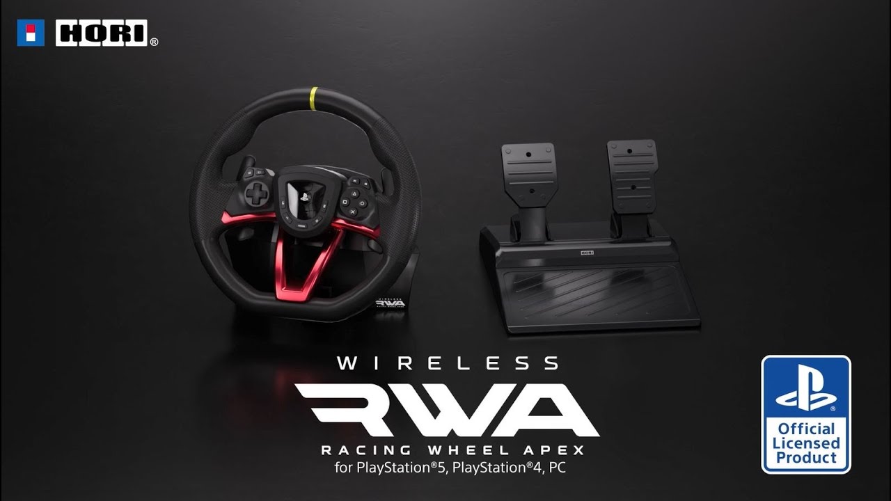 Wireless Racing Wheel APEX for PlayStation®5, PlayStation®4, and