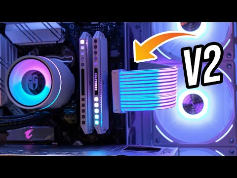 Lian Li Strimer Plus V2 Setup, Review + Lighting Demo! - YouTube