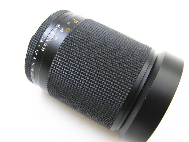 CONTAX Carl Zeiss Planar 135mm F2 AEG - YouTube