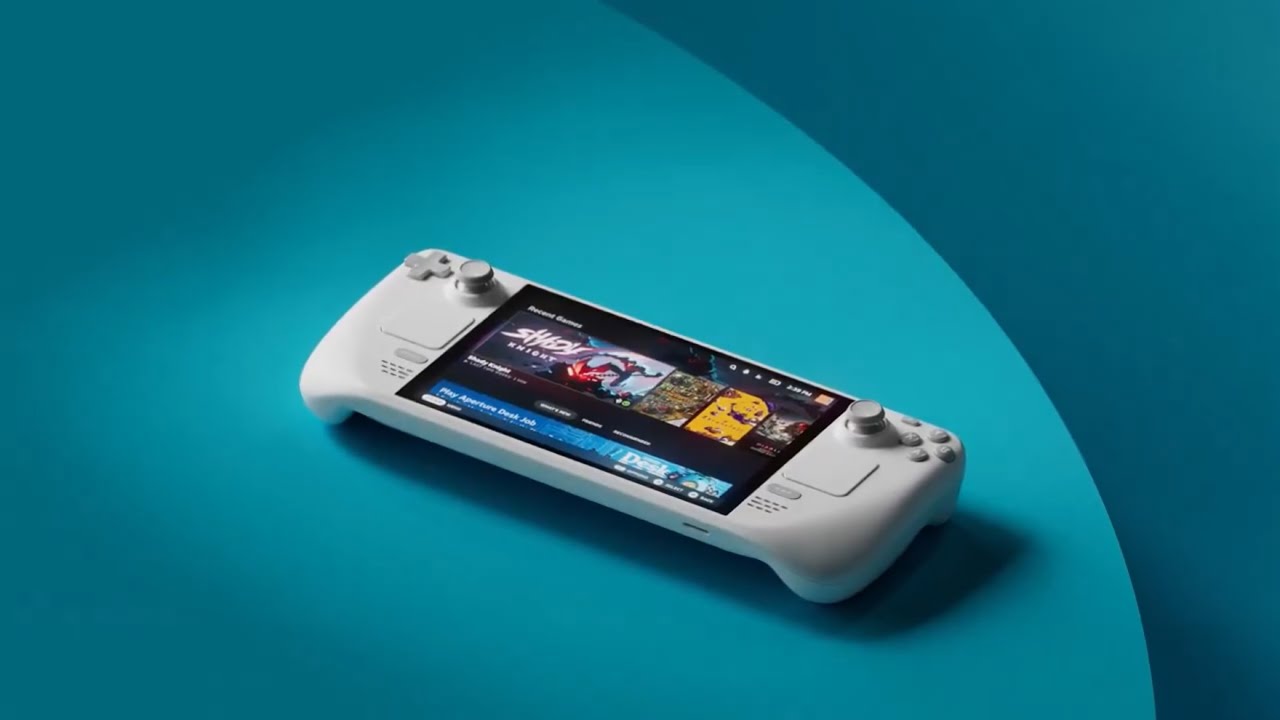 Steam Deck OLED Limited Edition White Color Revealed