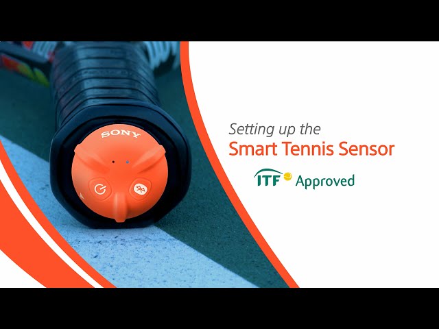 How to set up Smart Tennis Sensor - YouTube