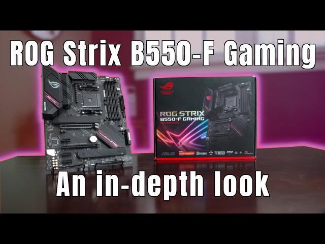 What does the ASUS ROG Strix B550-F Gaming offer in a crowded