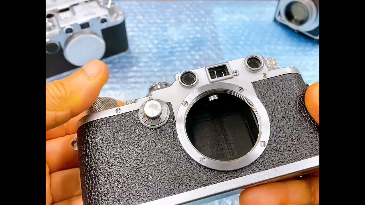 Leica IIIc / ライカIIIc 段付き - YouTube