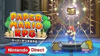 ペーパーマリオRPG [Nintendo Direct 2023.9.14] - YouTube