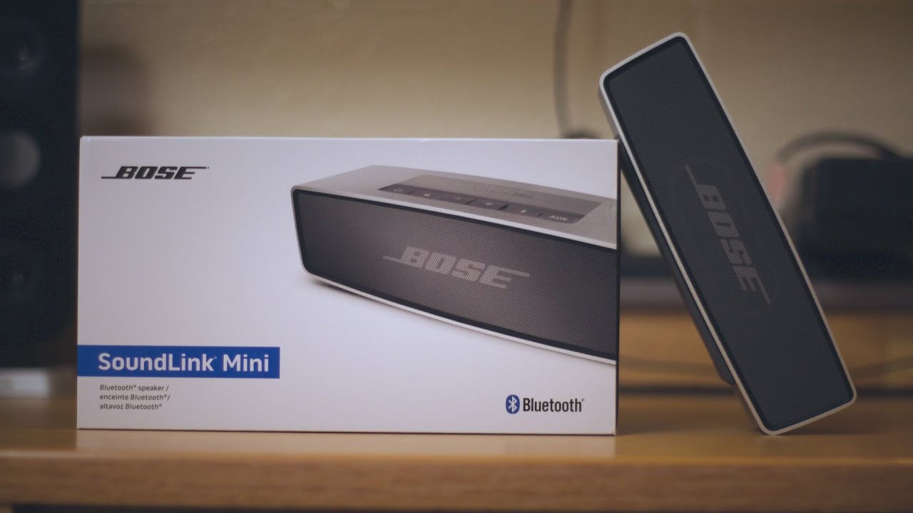 Bose SoundLink Mini Bluetooth Speaker Unboxing - YouTube