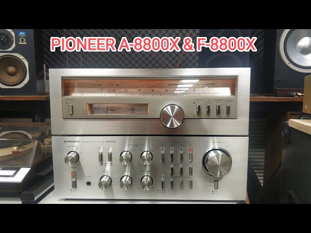 PIONEER A-8800X & F-8800X - YouTube