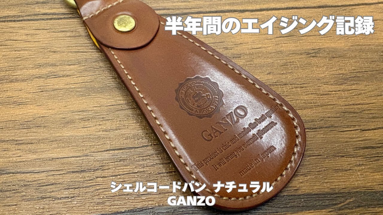 半年目】これだからナチュラルは面白い！ガンゾのシェルコードバン2