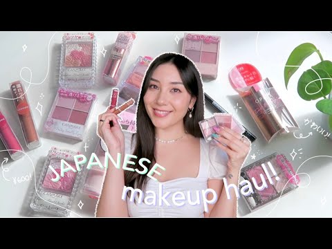 huge japanese makeup haul!💄 canmake, cezanne, & more! - YouTube
