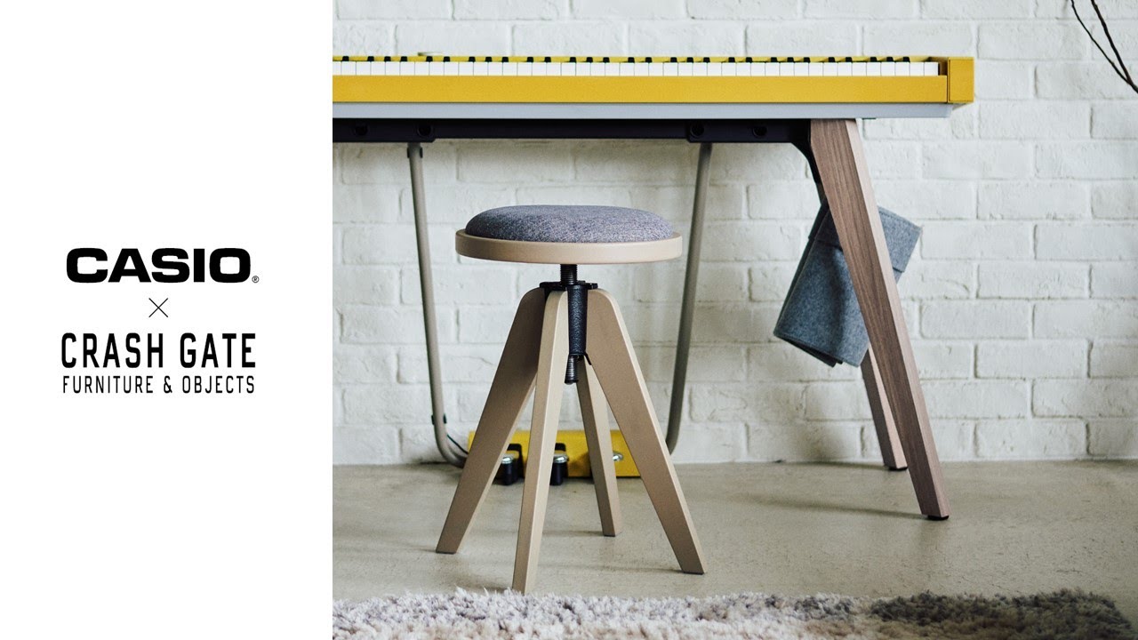 CASIO CC-7LT ライト PX-S7000/6000専用スツール カシオ ピアノ椅子