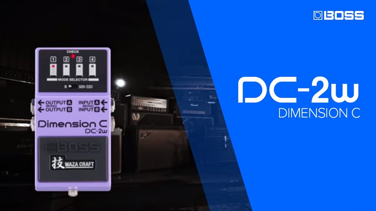 BOSS DC-2W Dimension C Sound Examples - YouTube