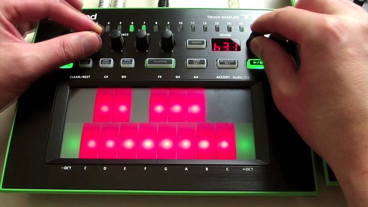 Roland AIRA TB-3 demo - YouTube