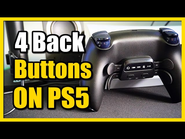 How to Add 4 Back Buttons to PS5 Controller with Charm Focus Remap