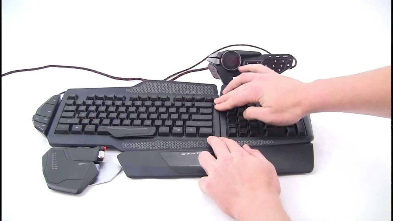 MadCatz S.T.R.I.K.E. 5 Professional Gaming Keyboard with OLED