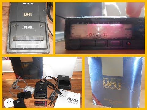 Aiwa HD-S1 DAT Digital Audio Tape Recorder & Analog Digital A/D