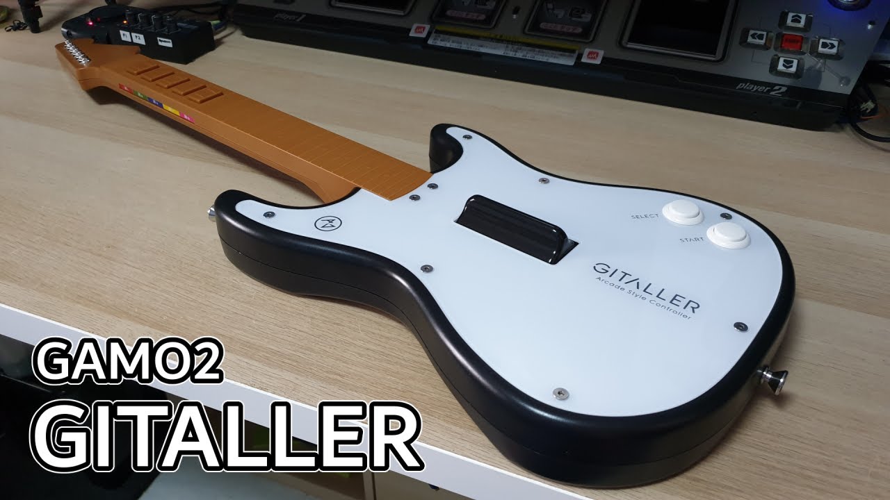 GAMO2 GITALLER Review】 Finally an arcade style GuitarFreaks