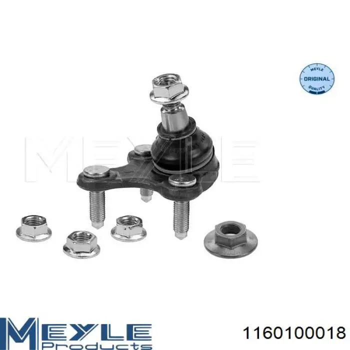 110995 HANS PRIES (TOPRAN) Rótula de suspensión inferior derecha