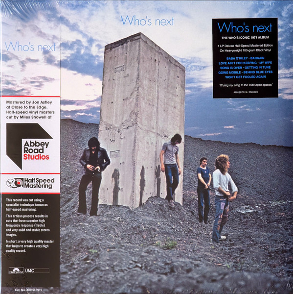 The Who – Who's Next – Vinyl (Half-Speed Mastered, 180-gram, LP