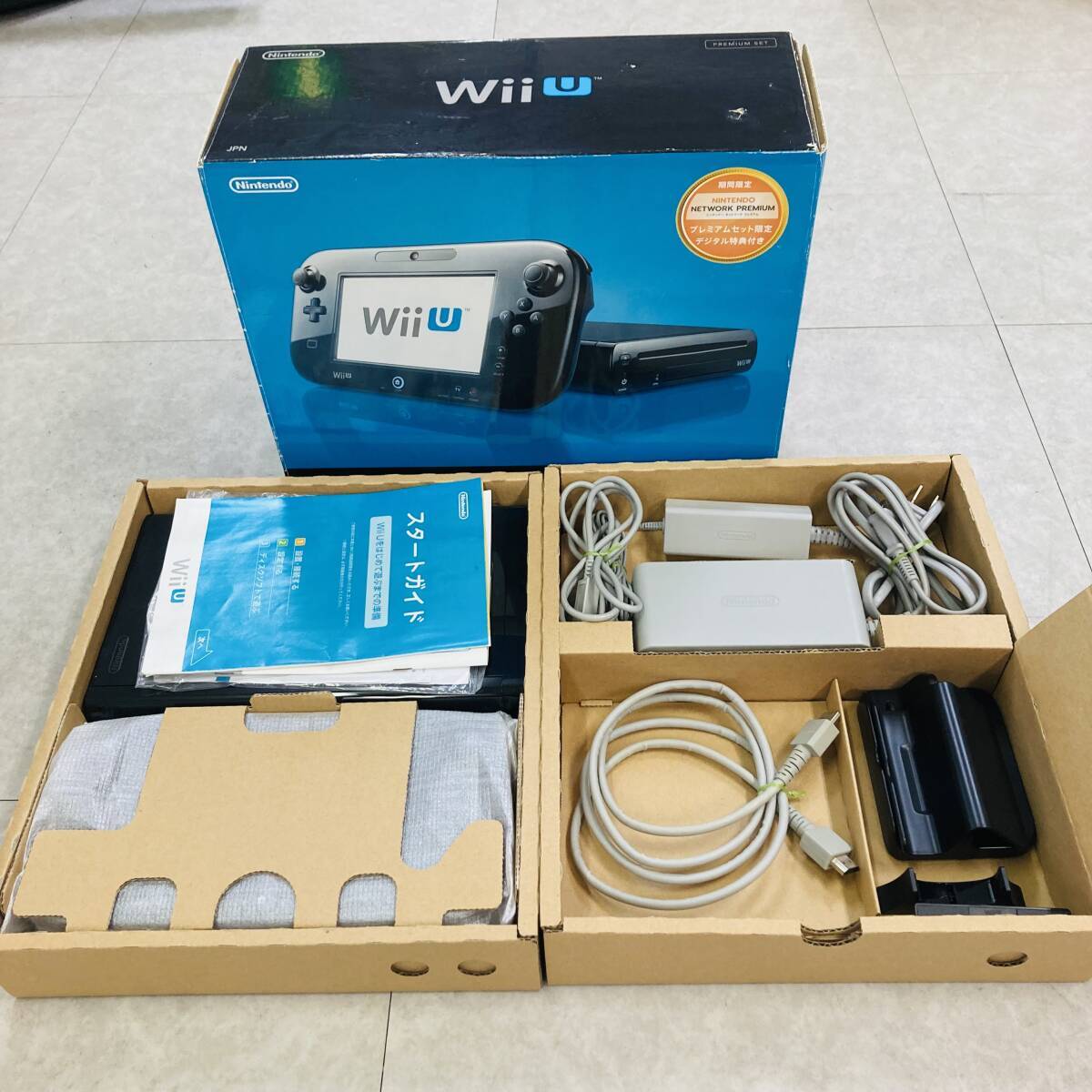 Nintendo Wii U Premium Set 32GB Black Japanese Region Code | eBay