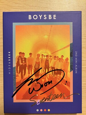 SEVENTEEN love&letter ジョンハン 直筆サイン入りCD Seventeen