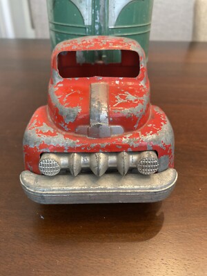 Vintage Hubley Toy Motor Express Semi Tractor Trailer Truck | eBay