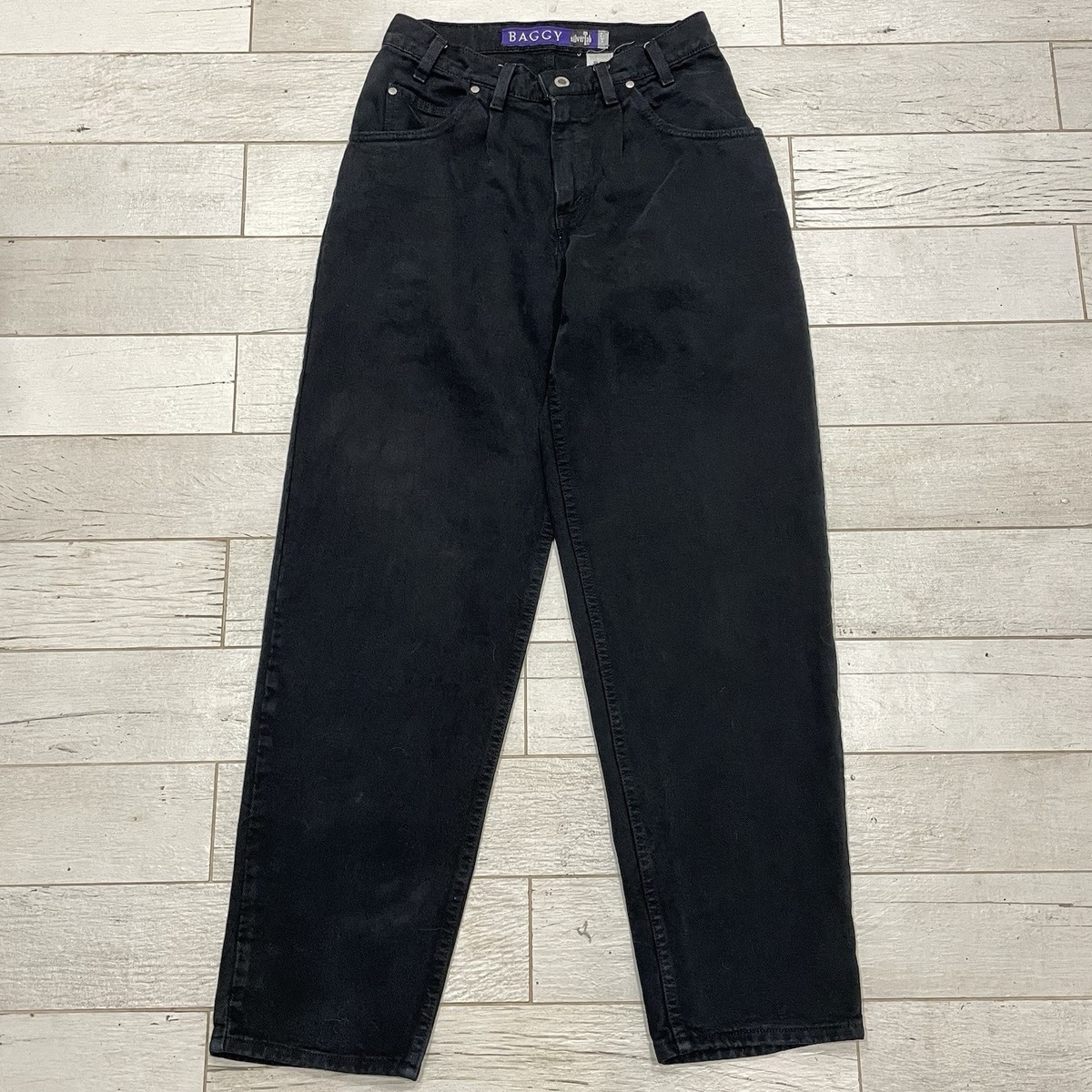 Levis SilverTab Baggy Jeans Mens Size 29x32* Black Denim USA 90s