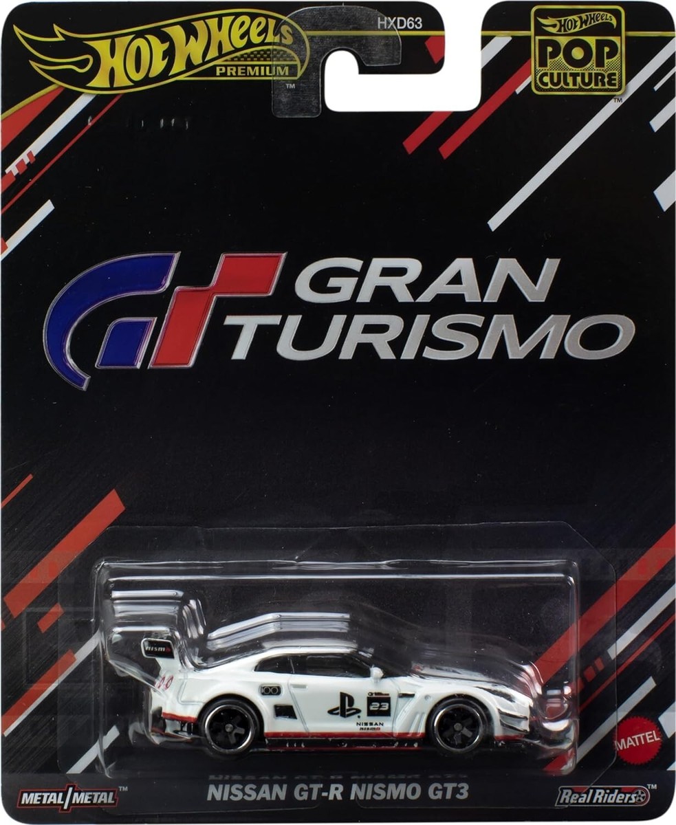Hot Wheels Premium Pop Culture Gran Turismo 1:64 Nissan GT-R Nismo