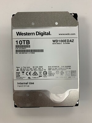 Western Digital WD100EDAZ 10TB 5400RPM 3.5