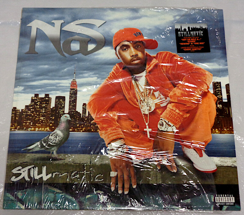Nas Stillmatic Columbia 2001 US Original 2LP Hip Hop Thug Rap