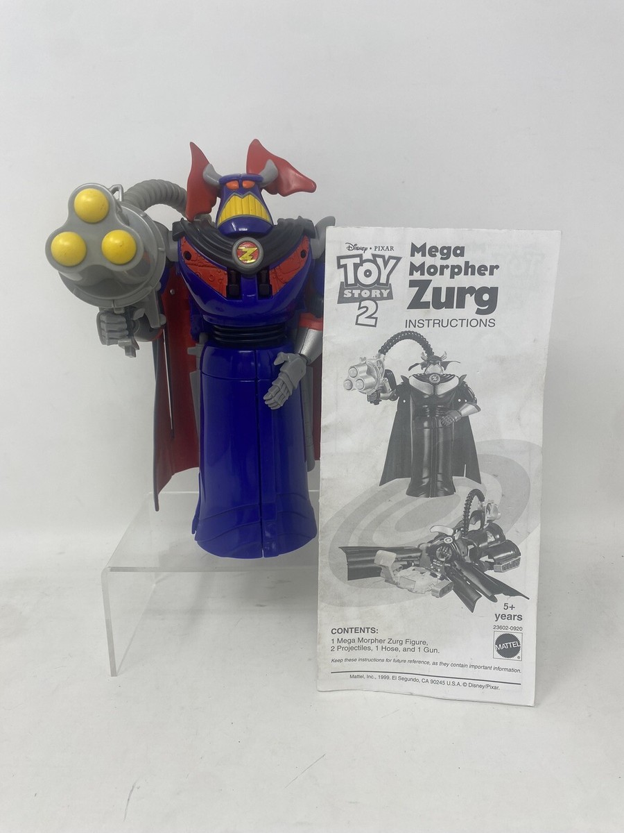 Toy Story 2 Zurg Mega Morpher 7.5” Mattel Buzz Lightyear Emperor