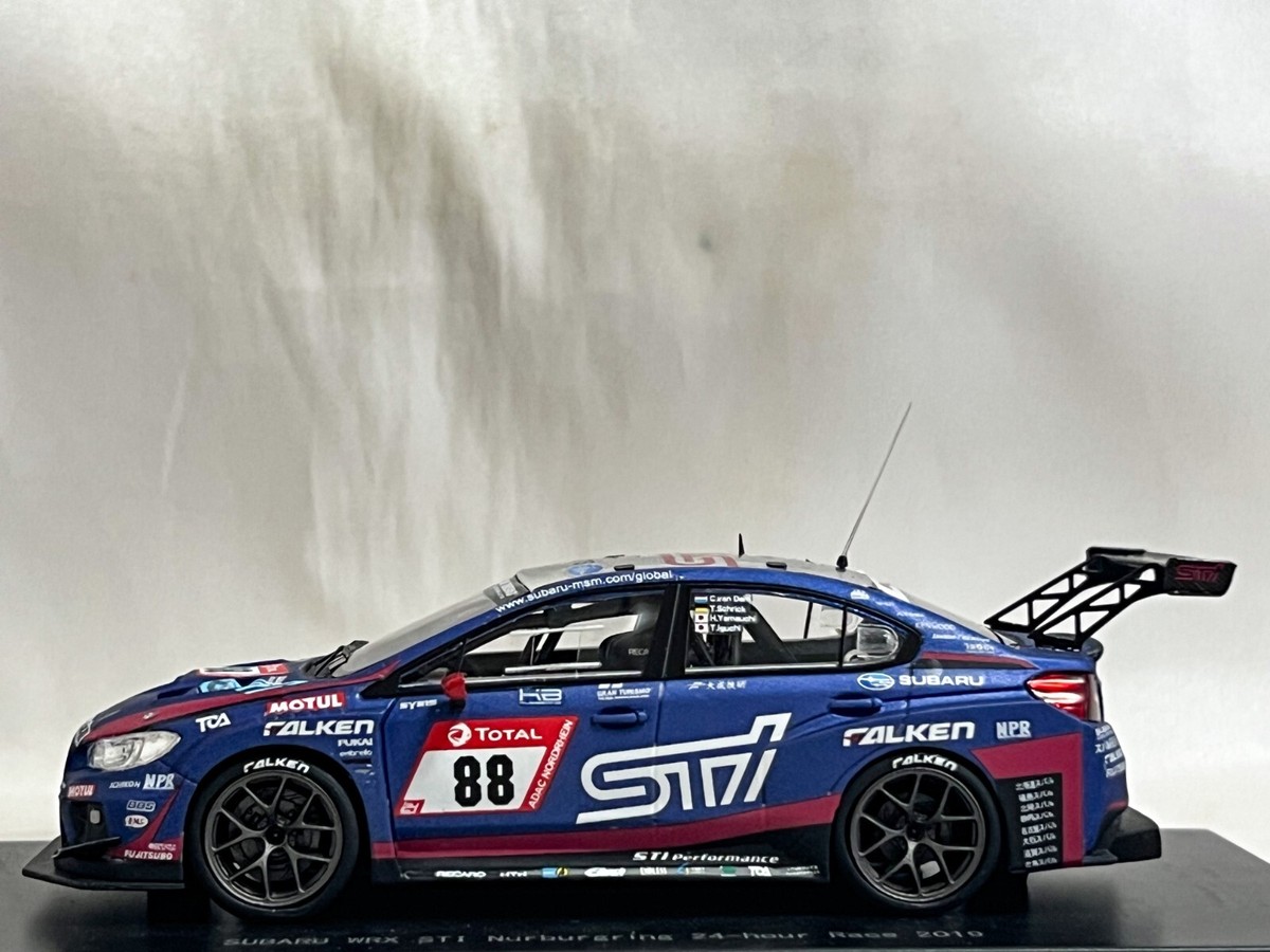 1/43 Subaru WRX STI #88 2019 Nürburgring 24h N24 EBBRO 45556 | eBay