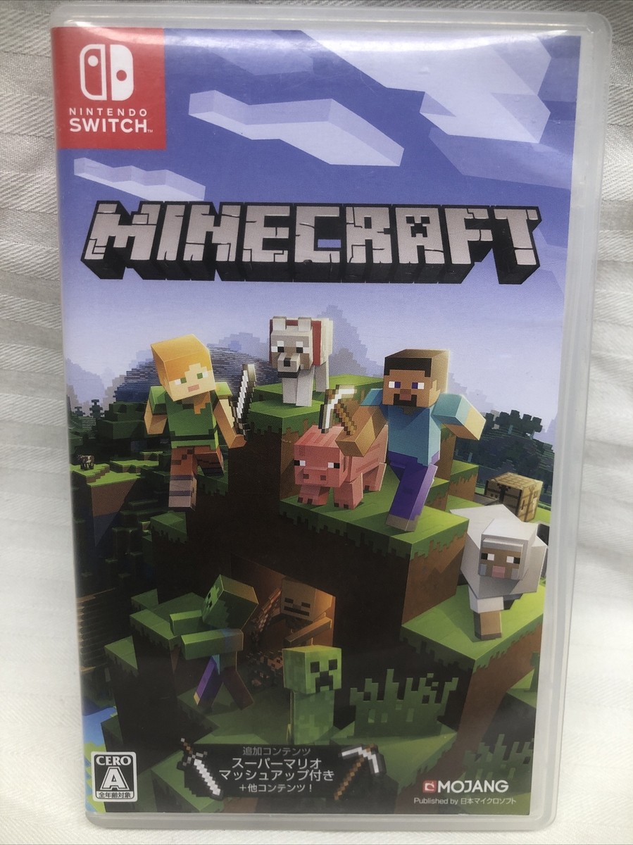 Minecraft: Switch Edition Nintendo Switch Japan Version | eBay