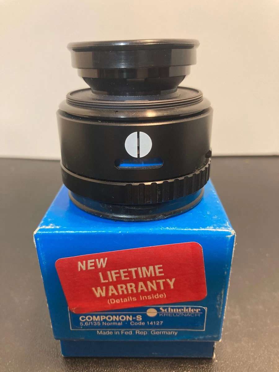 Schneider Photography Enlarging Lenses 135 mm Darkroom Enlarging