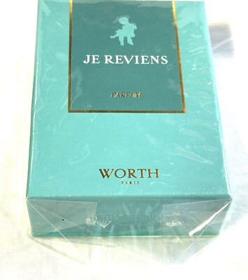 J Reviens Worth Perfume 1 Ounce 30 ml Splash Parfum New In Box | eBay