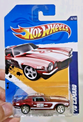 HOT WHEELS 2012 SUPER TREASURE HUNT '70 CAMARO ROAD RACE | eBay