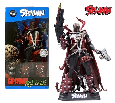 McFarlane Toys 7 Inch Color Tops Figure - Spawn Rebirth Model