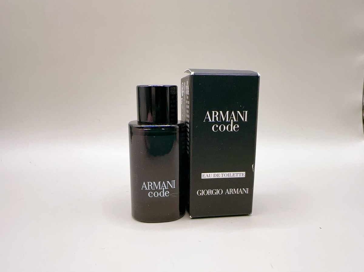 NEW Armani Code Giorgio Armani Eau De Toilette 7mL Travel Size