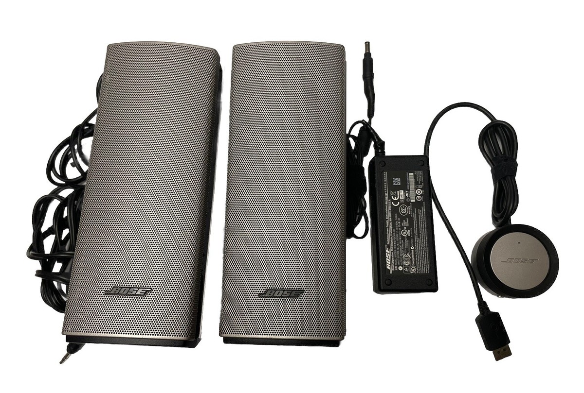 Bose Companion 20 multimedia speaker system PC speaker Excellent