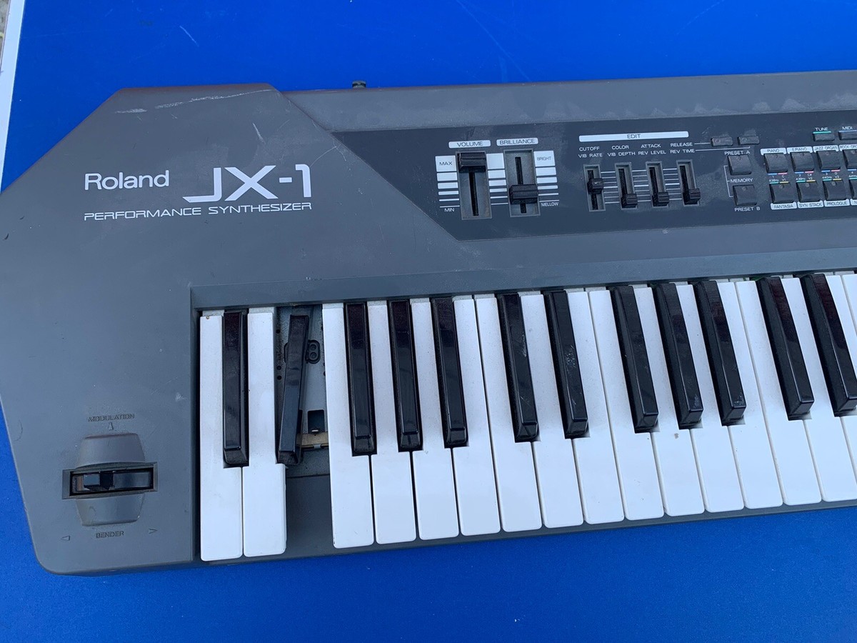 Roland JX-1 Performance Synthesizer For Parts Only See All