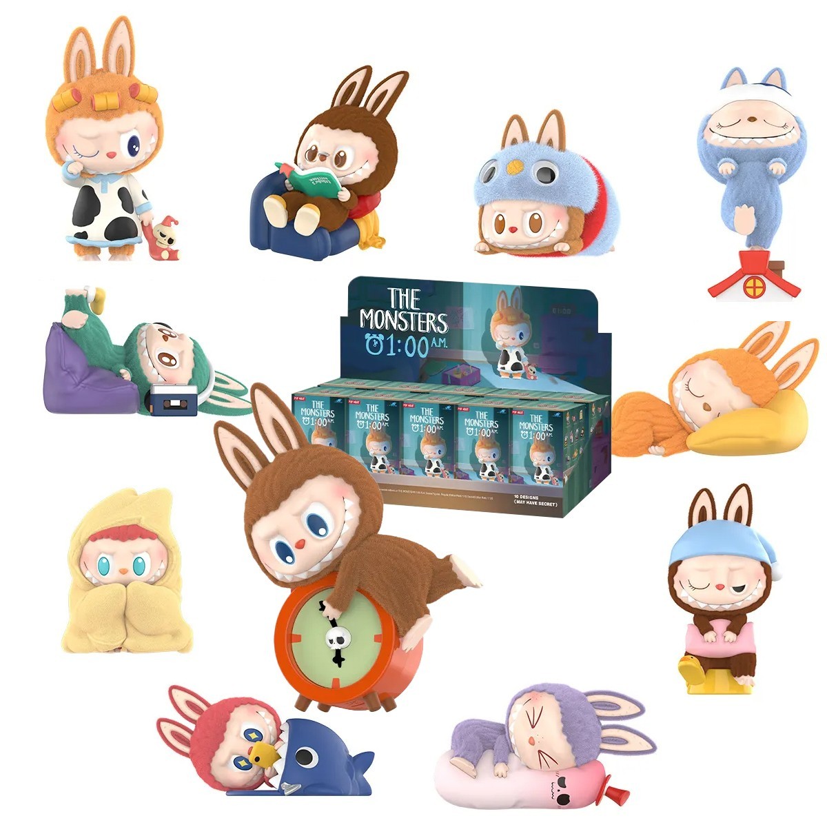 POP MART Labubu The Monsters 1:00 A.M. Series Confirmed Blind Box